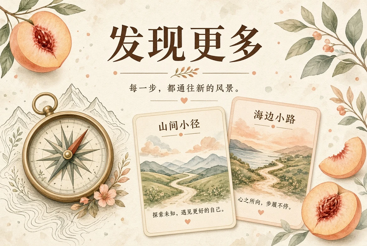 发现索引主题插画